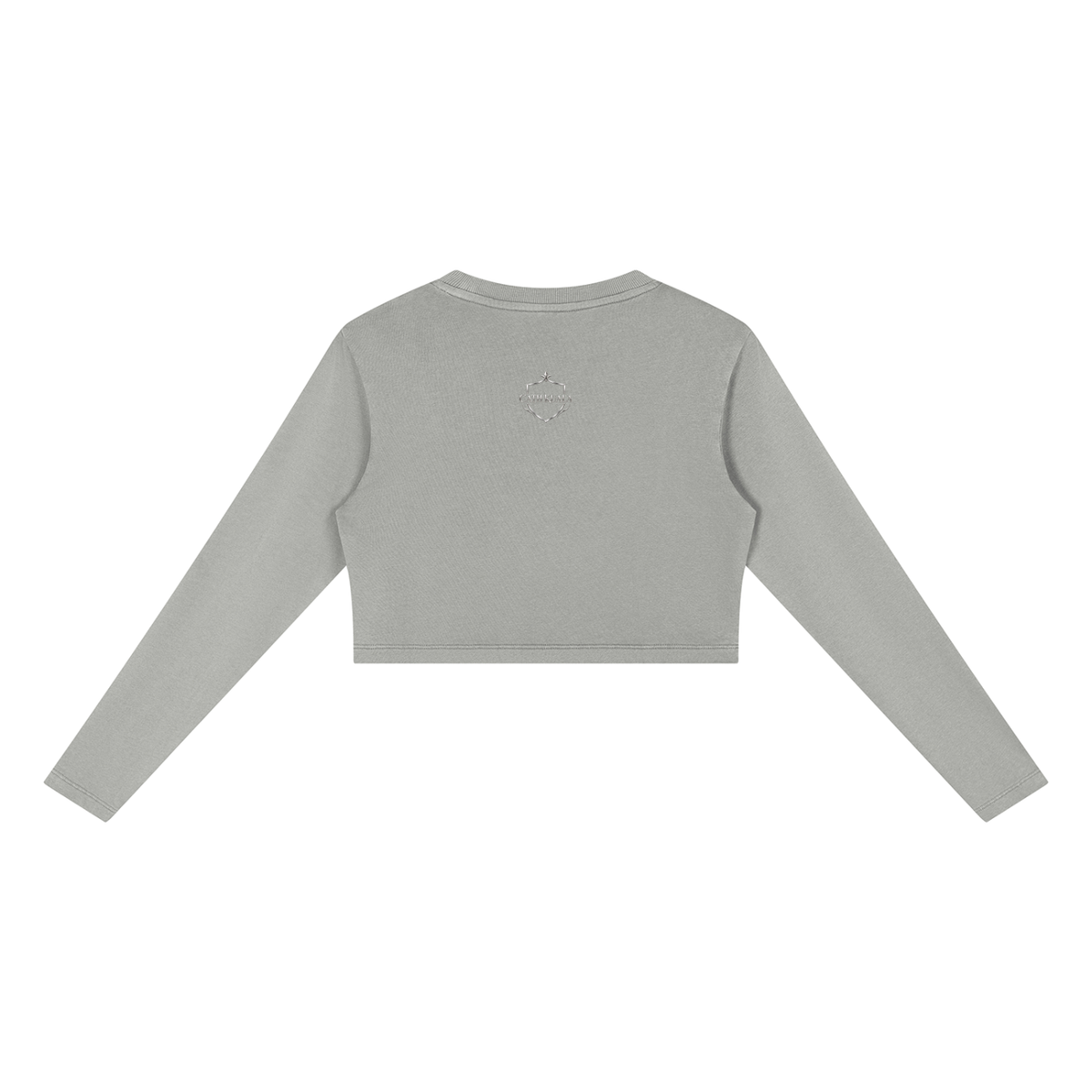Women's Mineral Wash Crop Sweatshirt (Cath Kuala)