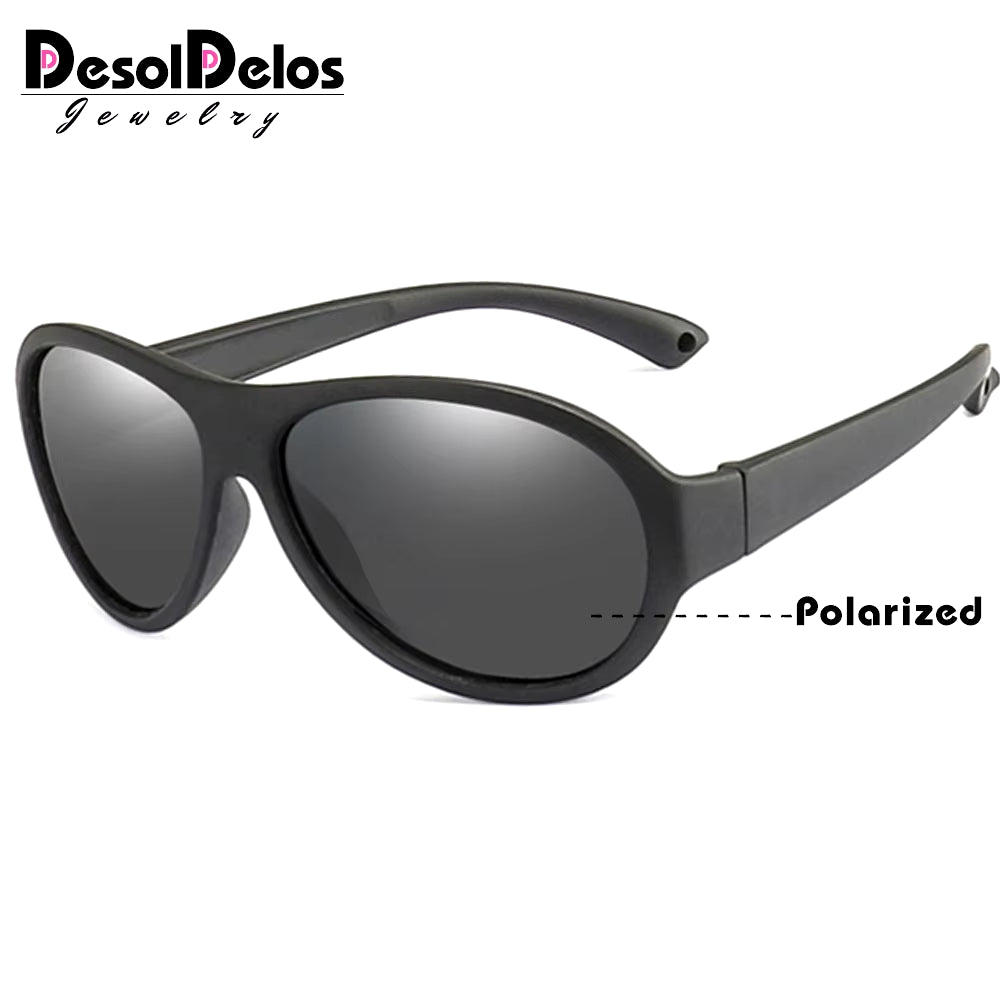 2024 Sunglasses Kids Girls Boys Polarized Children Sun Glasses PC UV Protection Eyeglasses Eyewear High Quality D323