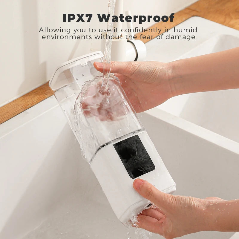 Automatic Liquid Soap Dispensers Kitchen Bathroom Rechargeable Sensor Smart Hand Sanitizer Shampoo Detergent Dispenser