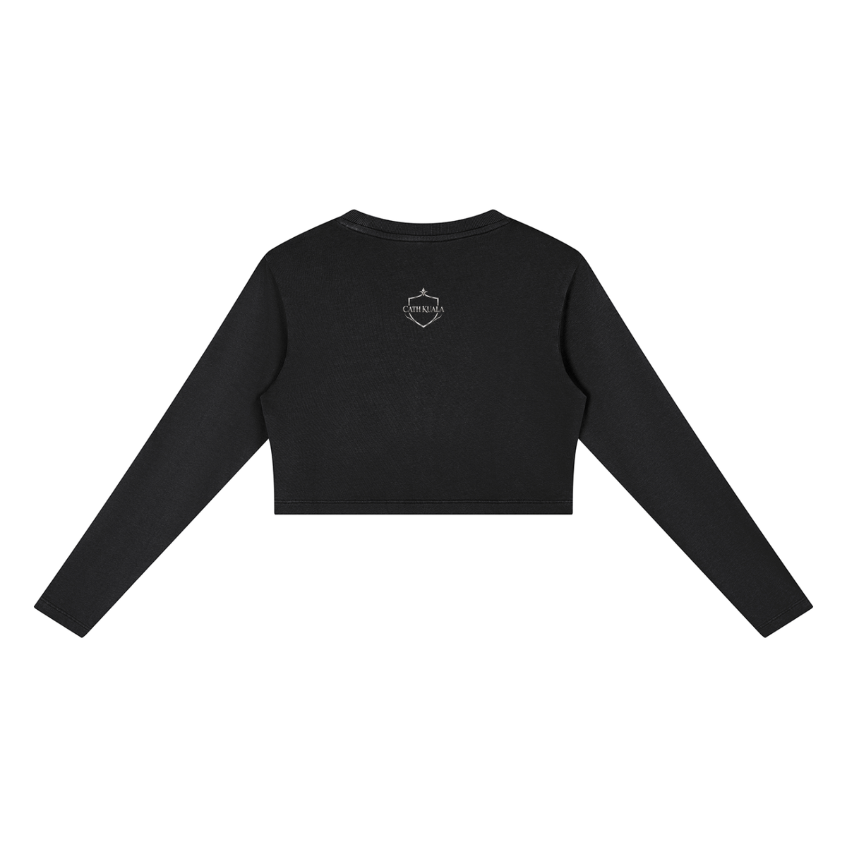 Women's Mineral Wash Crop Sweatshirt (Cath Kuala)