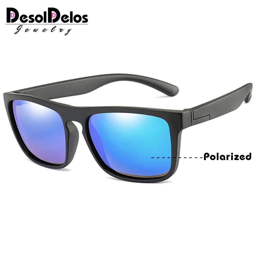 2024 Sunglasses Kids Girls Boys Polarized Children Sun Glasses PC UV Protection Eyeglasses Eyewear High Quality D323
